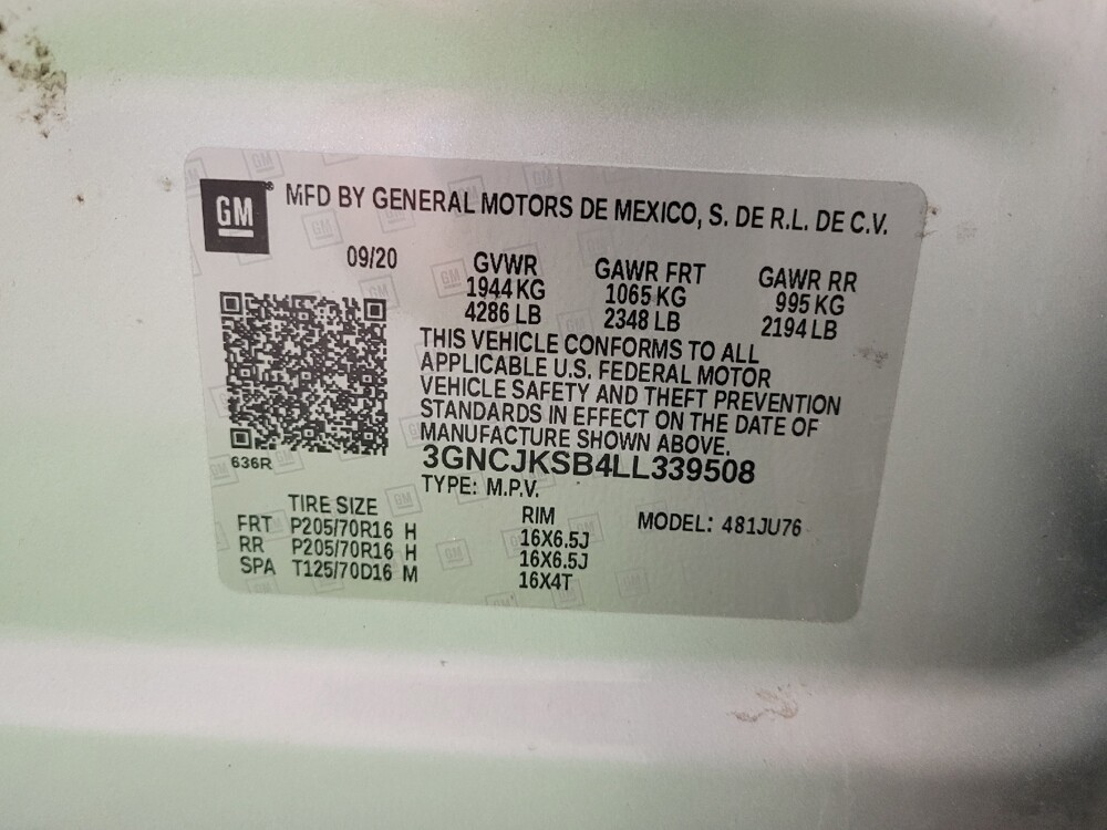 2020 Chevrolet Trax in Louisville, KY 40258 - 18078406 33