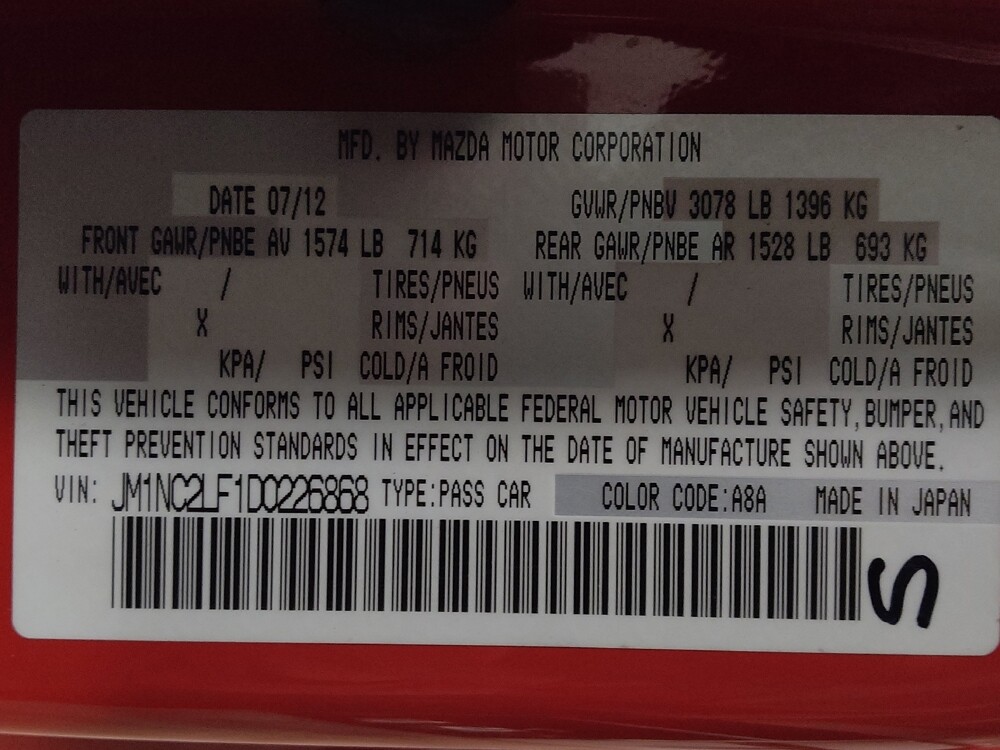 2013 Mazda MX-5 Miata in Ocala, FL 34471 - 18078673 33