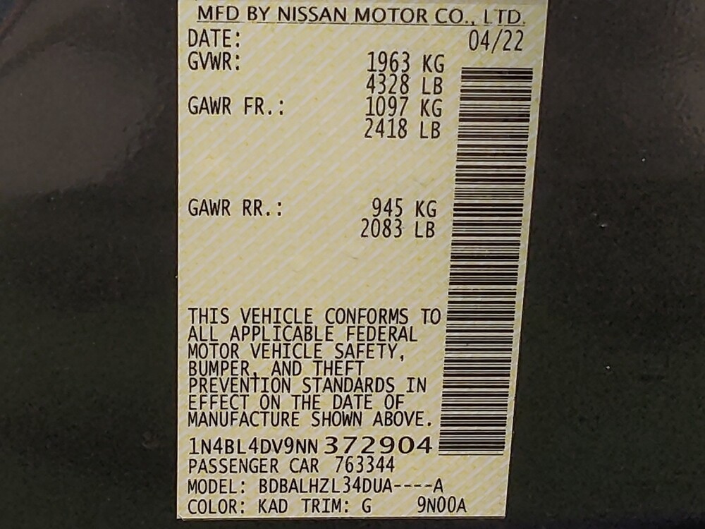 2022 Nissan Altima in Morrow, GA 30260 - 18078683 33