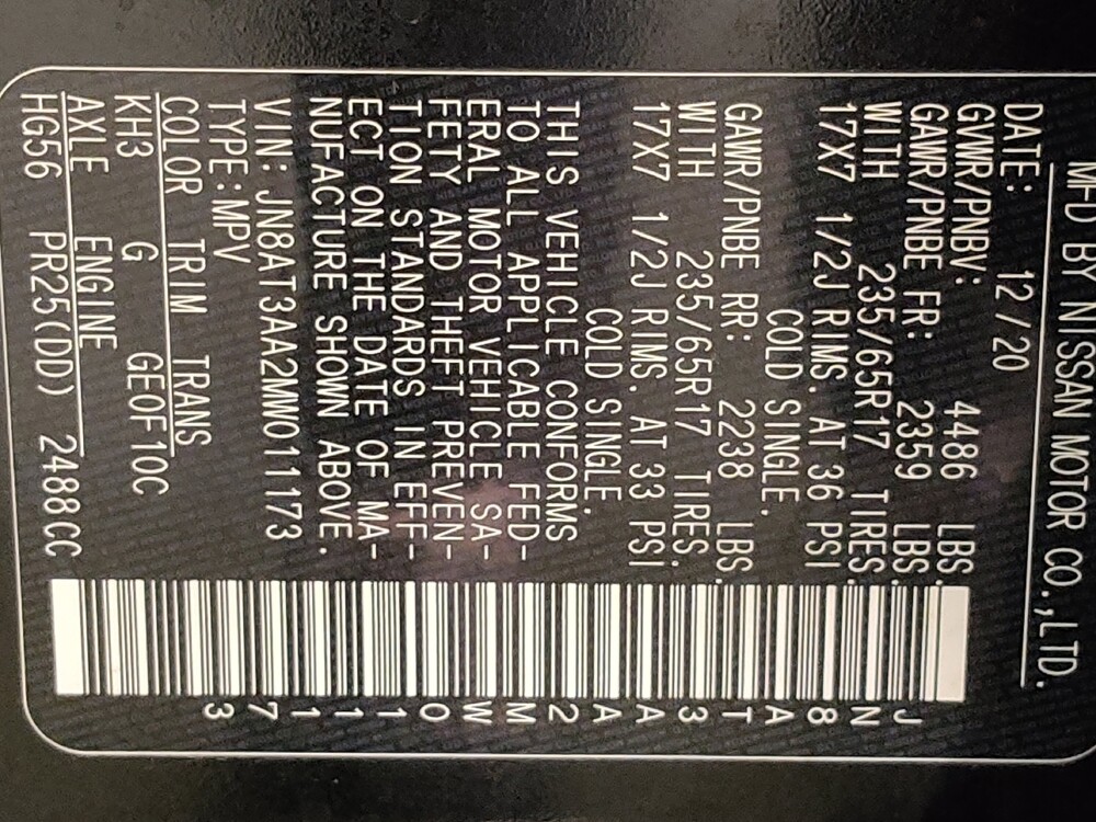 2021 Nissan Rogue in Morrow, GA 30260 - 18078719 33