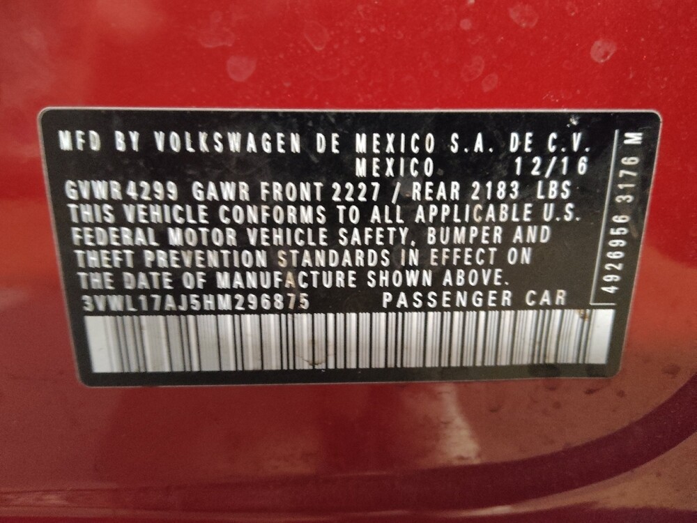 2017 Volkswagen Jetta in Gainesville, FL 32609 - 18078727 33