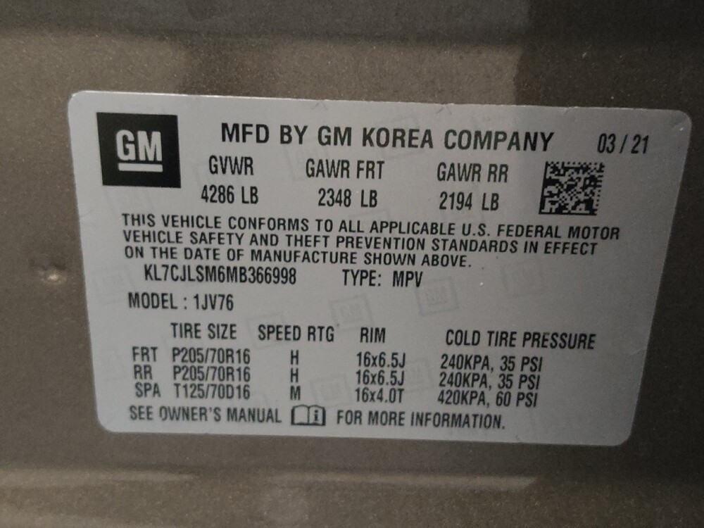 2021 Chevrolet Trax in Charlotte, NC 28213 - 18078751 33