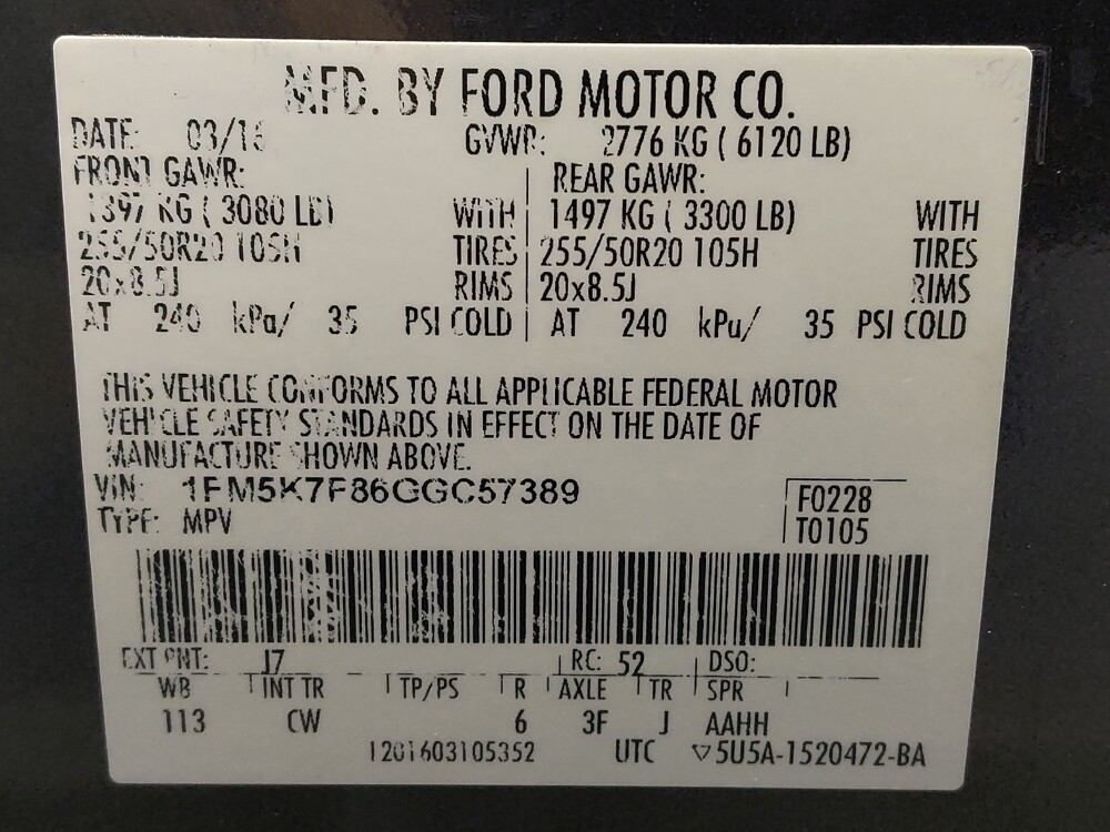 2016 Ford Explorer in Tyler, TX 75701 - 18078770 33