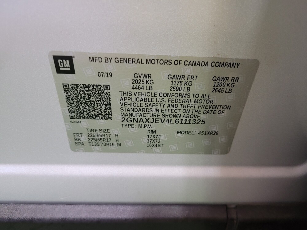 2020 Chevrolet Equinox in Fairfield, OH 45014 - 18078791 33