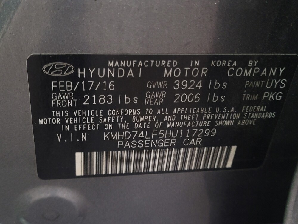 2017 Hyundai Elantra in Tampa, FL 33612 - 18078827 33