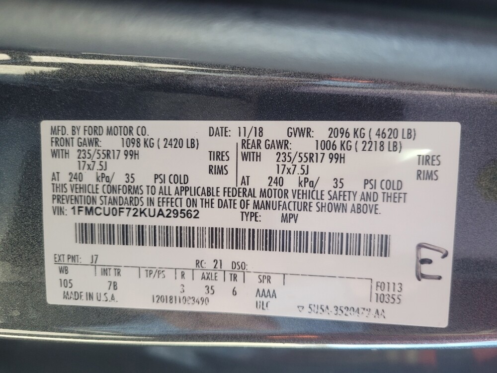 2019 Ford Escape in Jackson, MS 39211 - 18078974 33