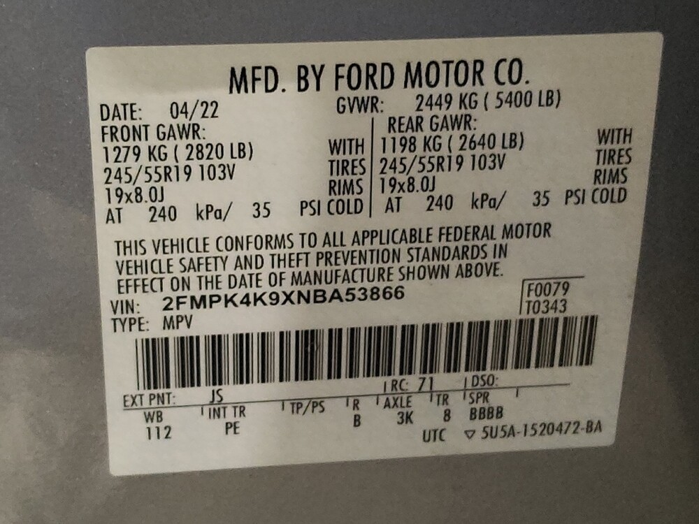 2022 Ford Edge in Tulsa, OK 74145 - 18078984 33