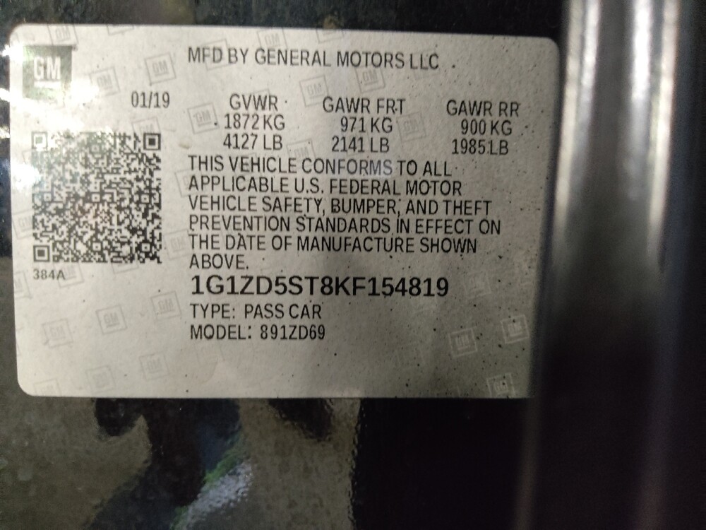 2019 Chevrolet Malibu in Clearwater, FL 33764 - 18079007 33