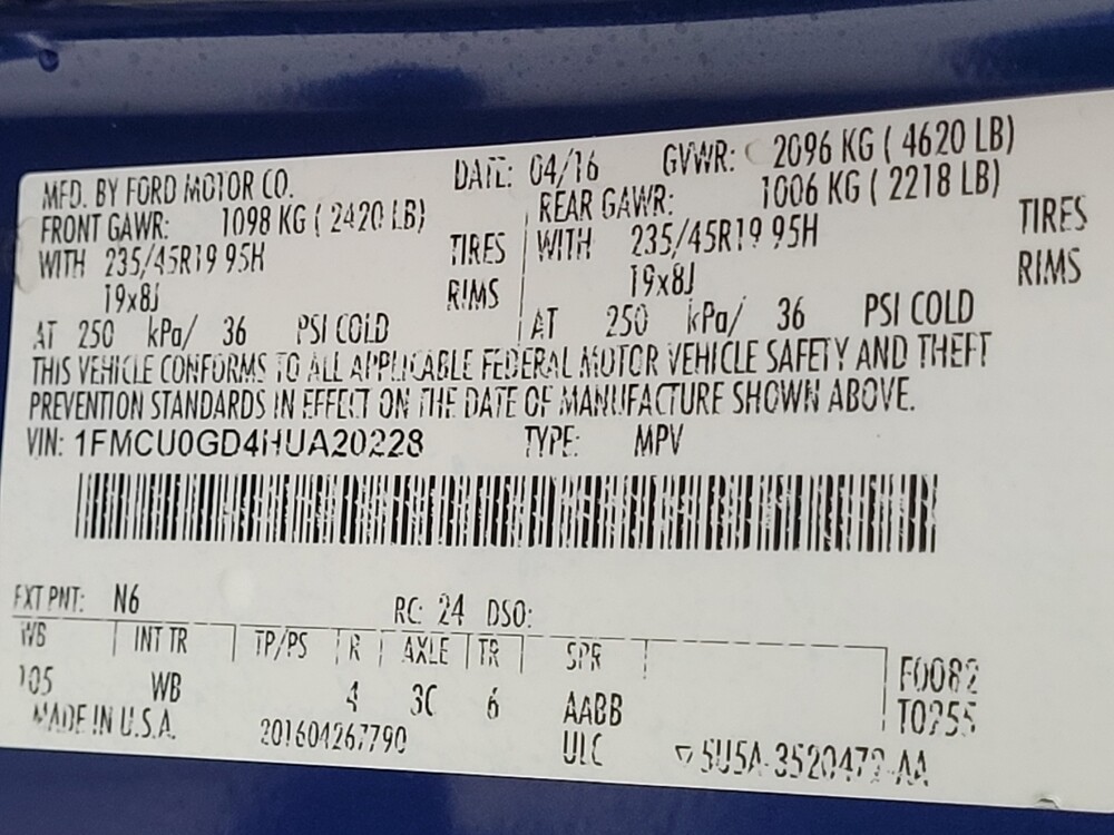 2017 Ford Escape in Clearwater, FL 33764 - 18079018 33