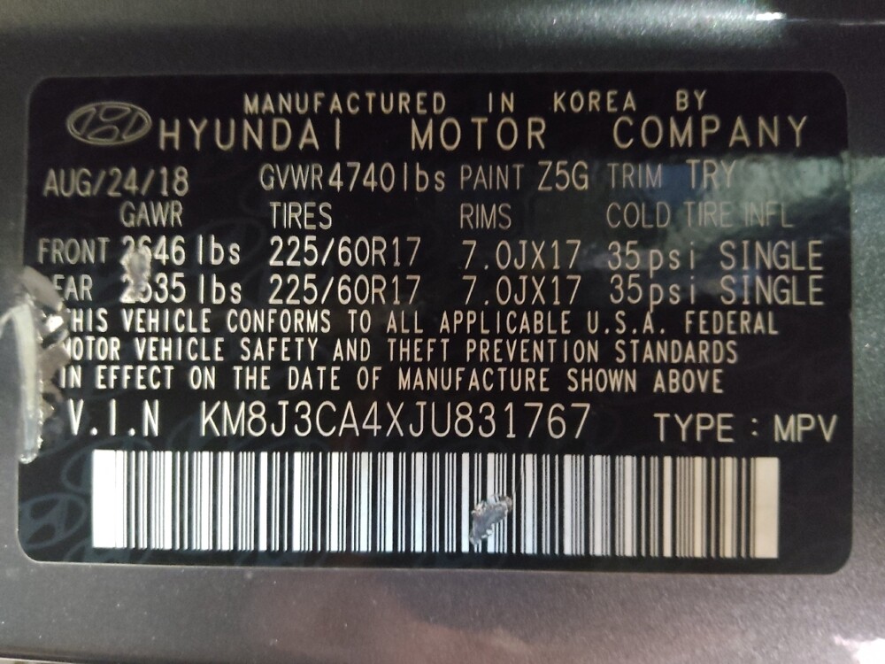 2018 Hyundai Tucson in Ocala, FL 34471 - 18079032 33