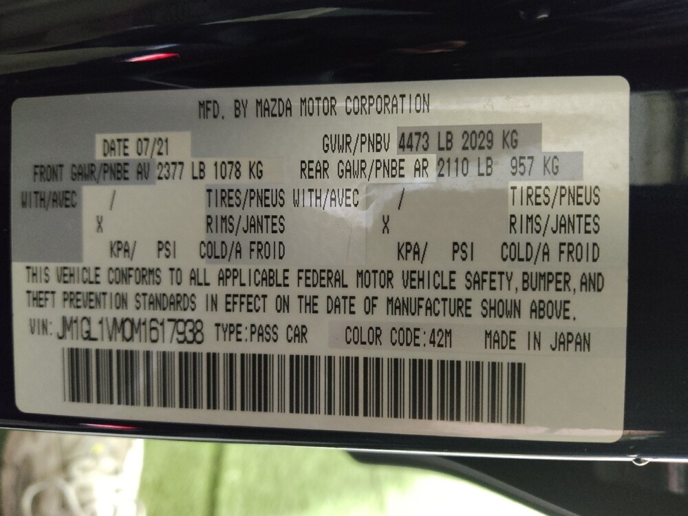 2021 MAZDA MAZDA6 in Columbia, SC 29210 - 18079060 33