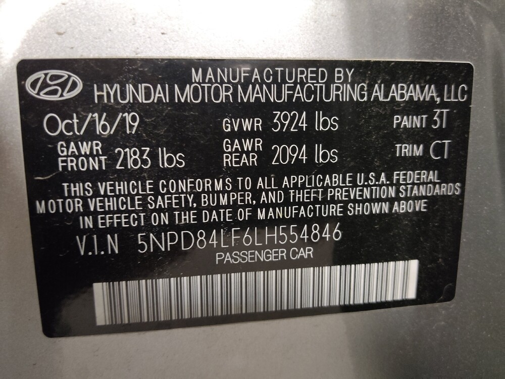 2020 Hyundai Elantra in Clearwater, FL 33764 - 18079195 33