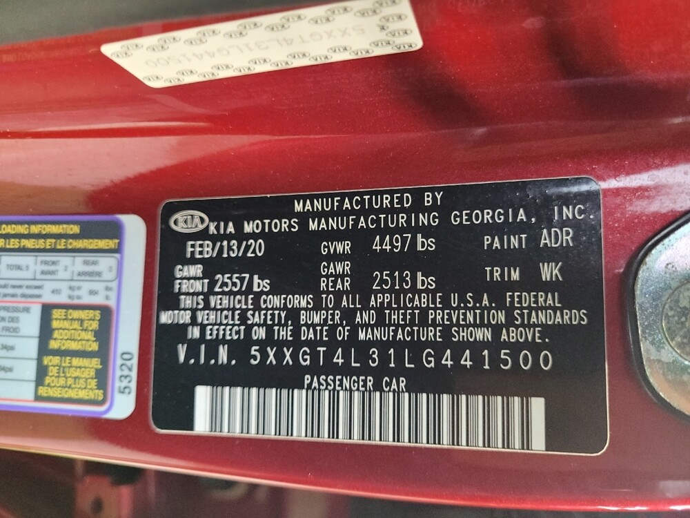 2020 Kia Optima in Tampa, FL 33619 - 18079208 33