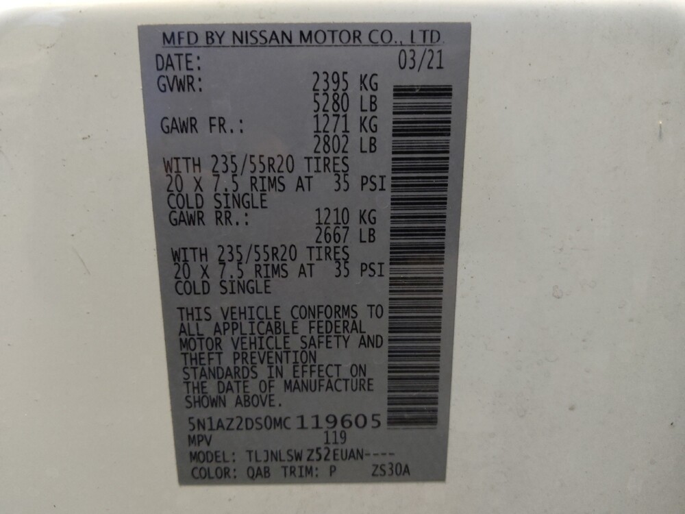 2021 Nissan Murano in Phoenix, AZ 85022 - 18079379 33