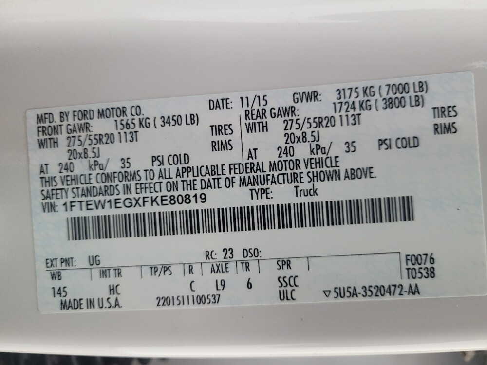 2015 Ford F150 in Antioch, TN 37013 - 18079429 33