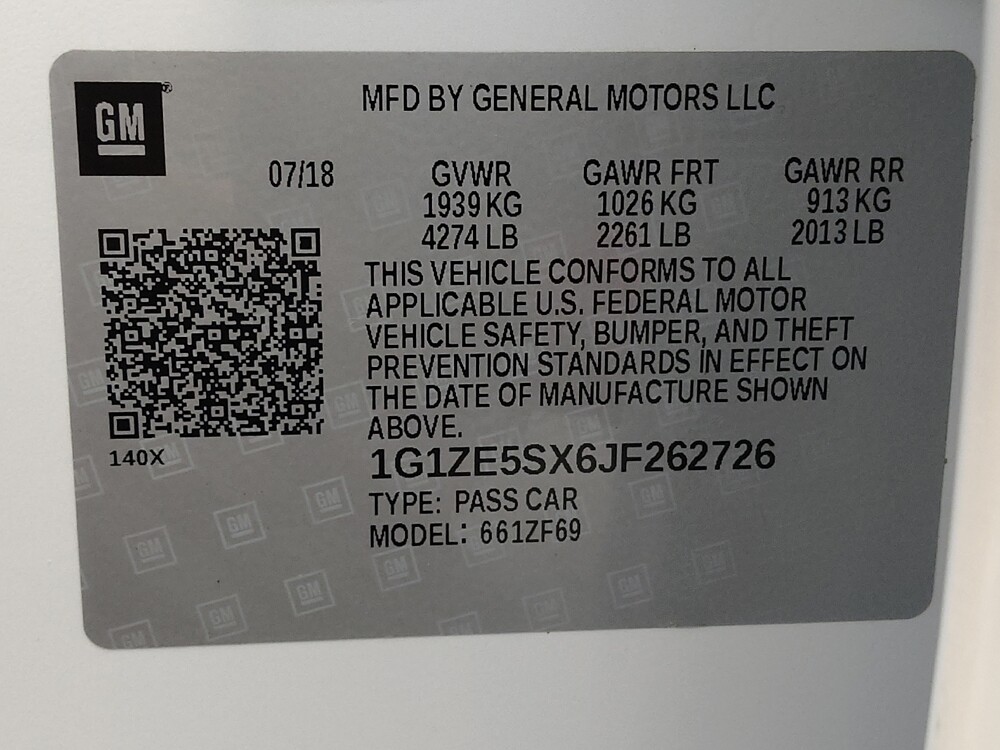 2018 Chevrolet Malibu in Fairfield, OH 45014 - 18079437 33