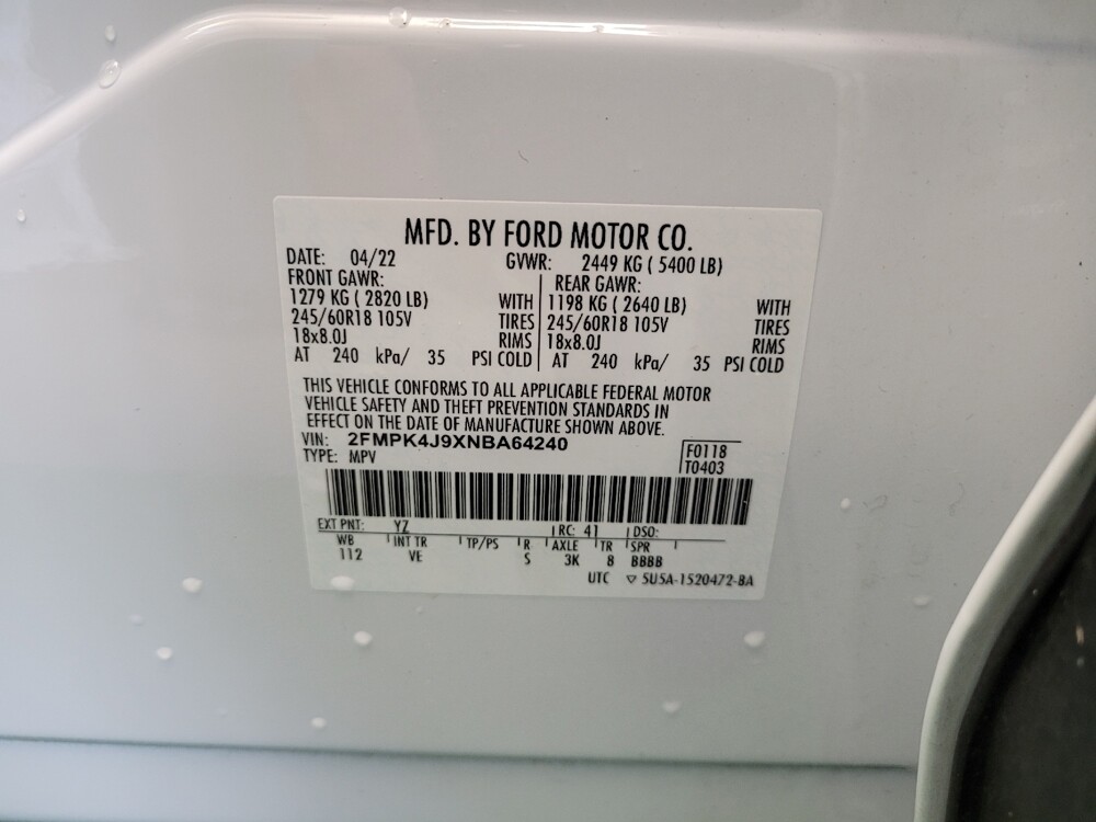 2022 Ford Edge in Cincinnati, OH 45255 - 18079442 33