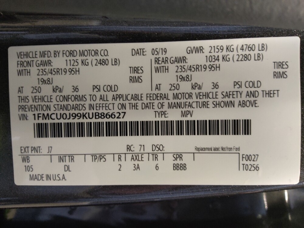 2019 Ford Escape in Phoenix, AZ 85015 - 18079481 33