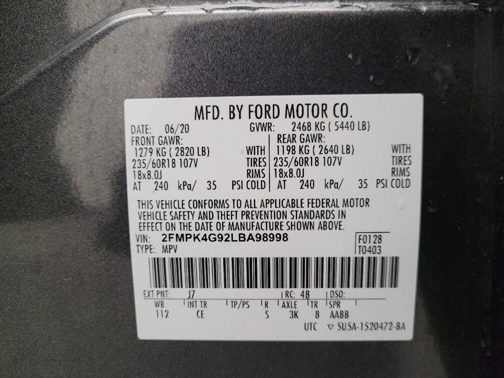 2020 Ford Edge in El Cajon, CA 92020 - 18079488 33