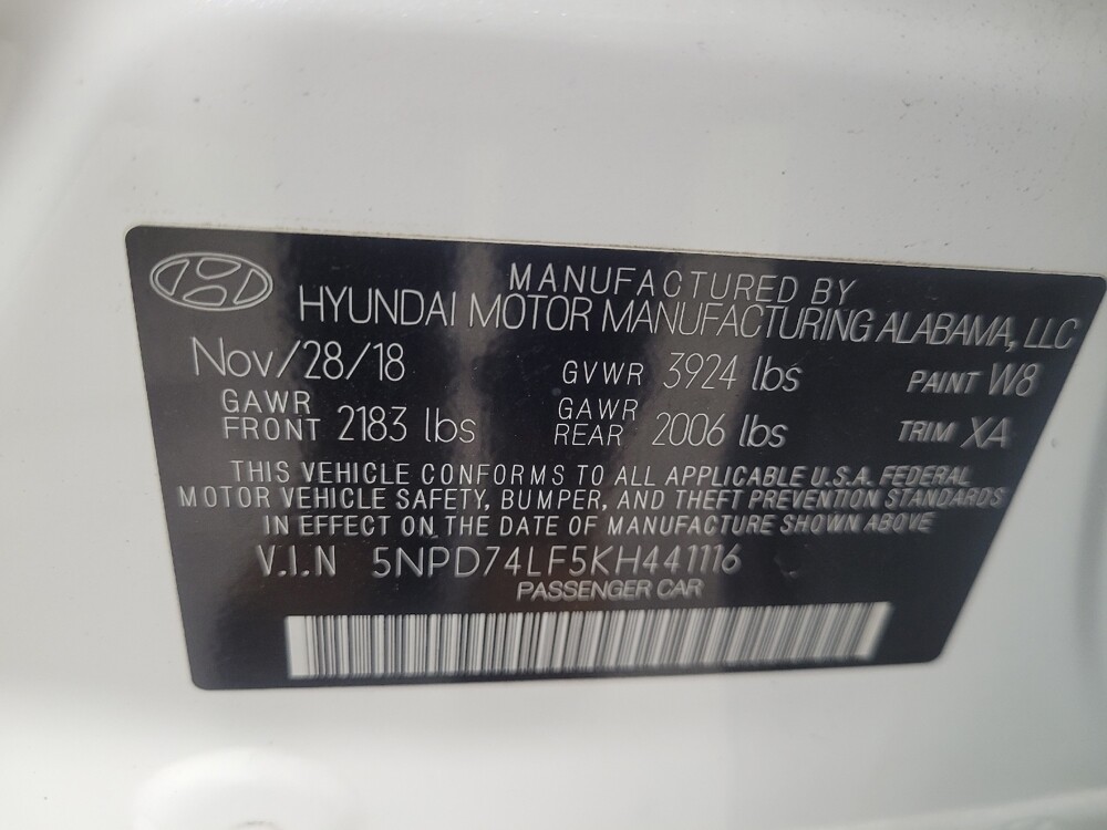 2019 Hyundai Elantra in Stone Mountain, GA 30083 - 18079505 33