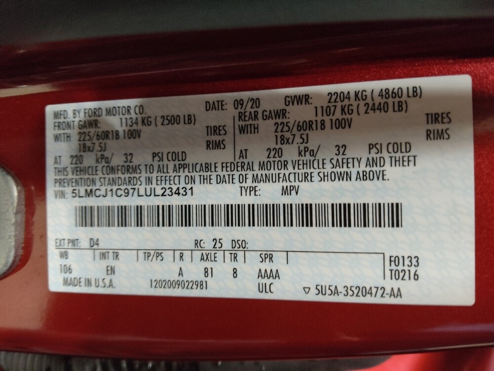 2020 Lincoln Corsair in Charlotte, NC 28213 - 18079520 33