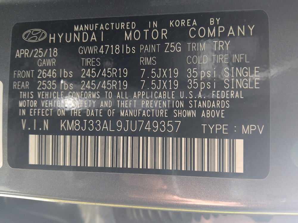 2018 Hyundai Tucson in Marietta, GA 30062 - 18079588 33