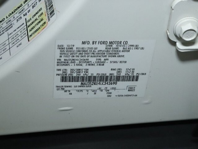 2020 Ford EcoSport in Bedford, OH 44146 - 18079607 20