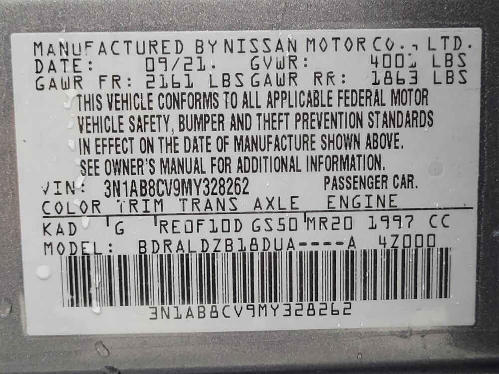 2021 Nissan Sentra in Huntsville, AL 35816 - 18079972 33