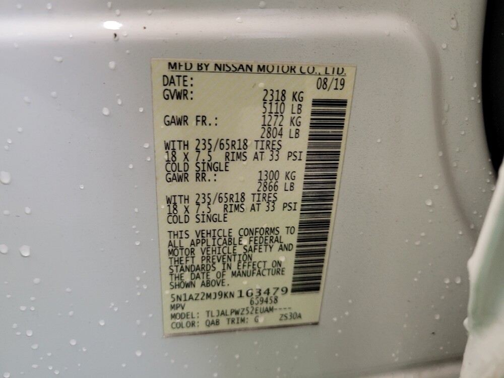 2019 Nissan Murano in Columbus, OH 43228 - 18079992 33