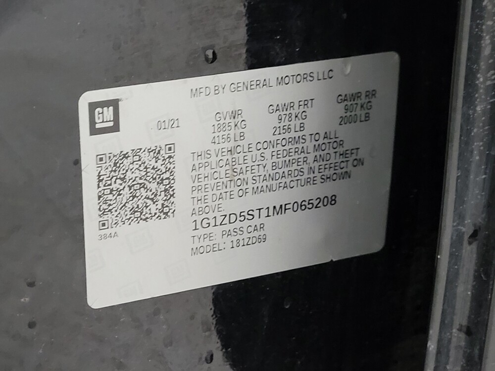 2021 Chevrolet Malibu in Mesa, AZ 85210 - 18080084 33