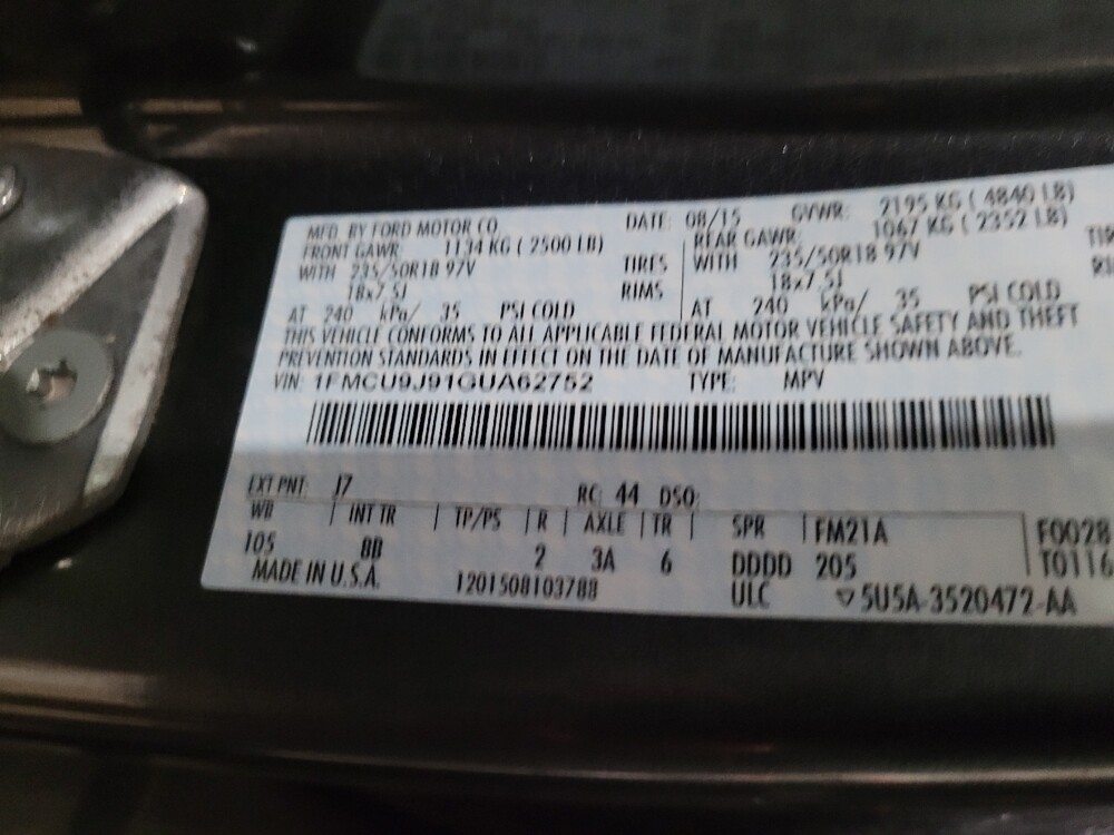 2016 Ford Escape in Glen Burnie, MD 21061 - 18080094 33