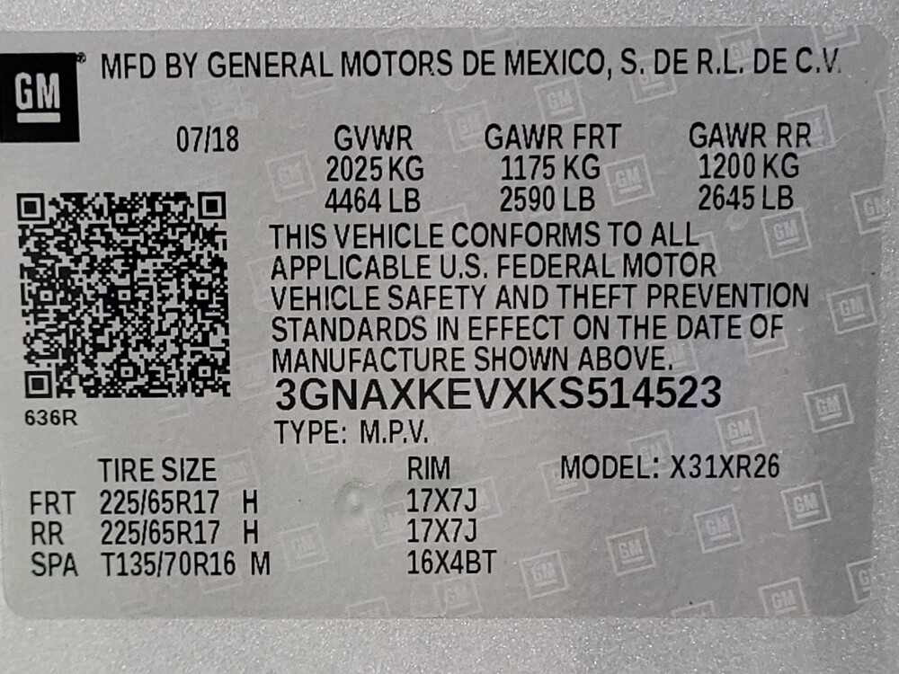 2019 Chevrolet Equinox in Marietta, GA 30062 - 18080106 33