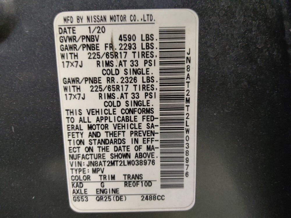 2020 Nissan Rogue in Chandler, AZ 85225 - 18080146 33