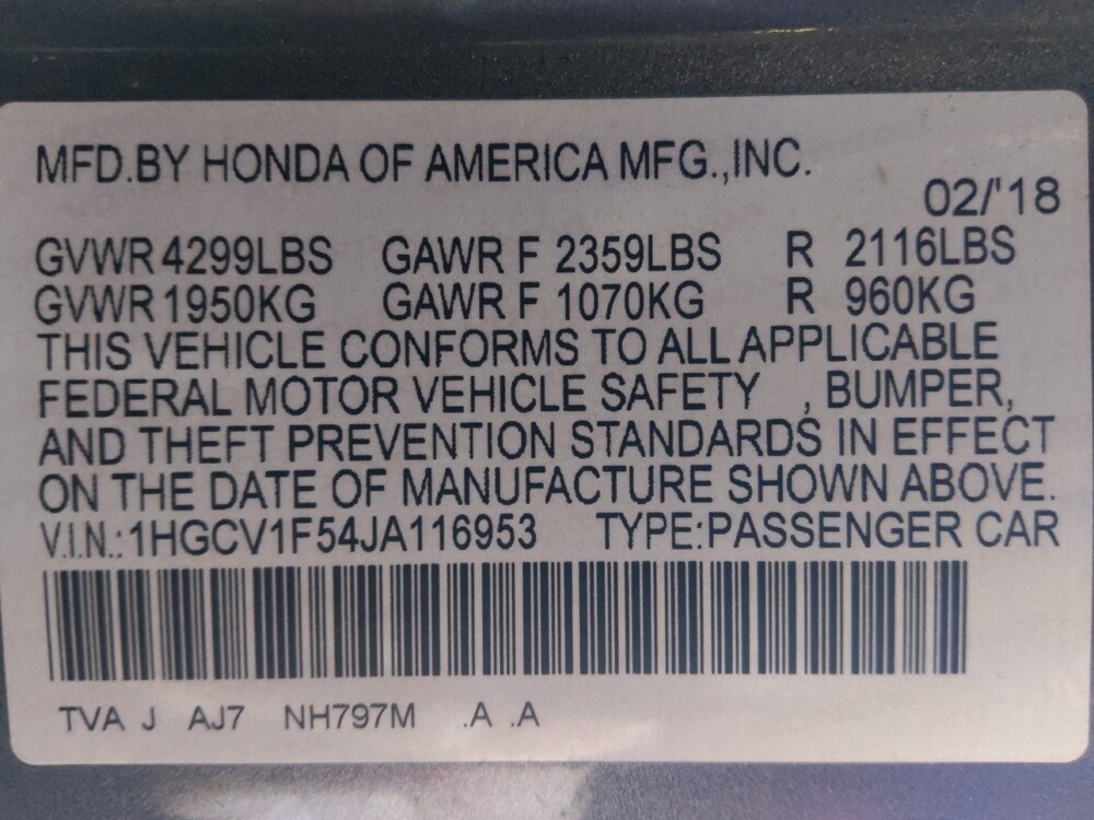 2018 Honda Accord in Tyler, TX 75701 - 18080147 33