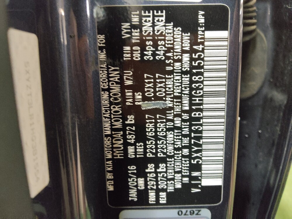 2017 Hyundai Santa Fe in Fort Worth, TX 76116 - 18080152 33