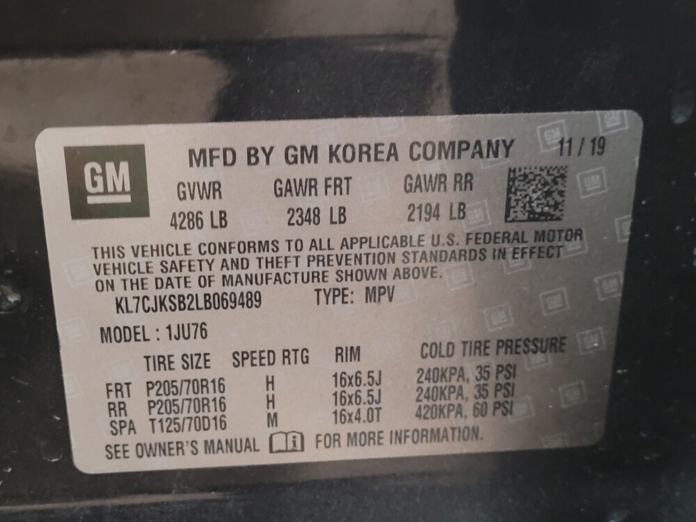 2020 Chevrolet Trax in Gainesville, FL 32609 - 18080188 33