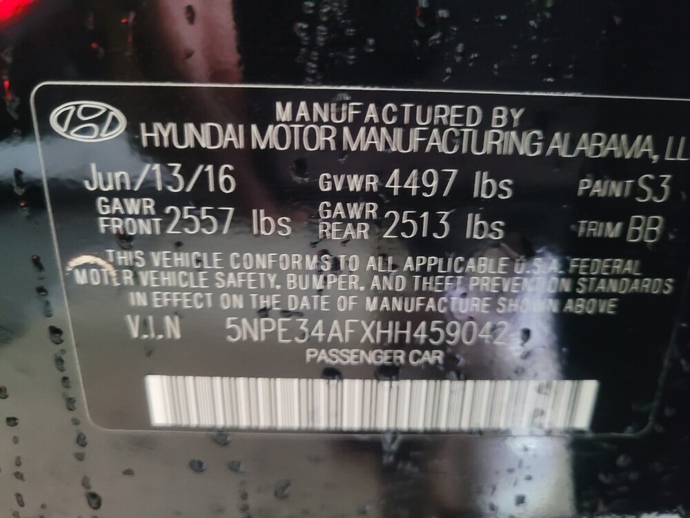 2017 Hyundai Sonata in Columbus, GA 31909 - 18080222 33