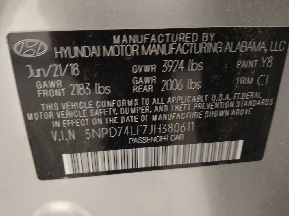 2018 Hyundai Elantra in Lakewood, CO 80215 - 18080280 33