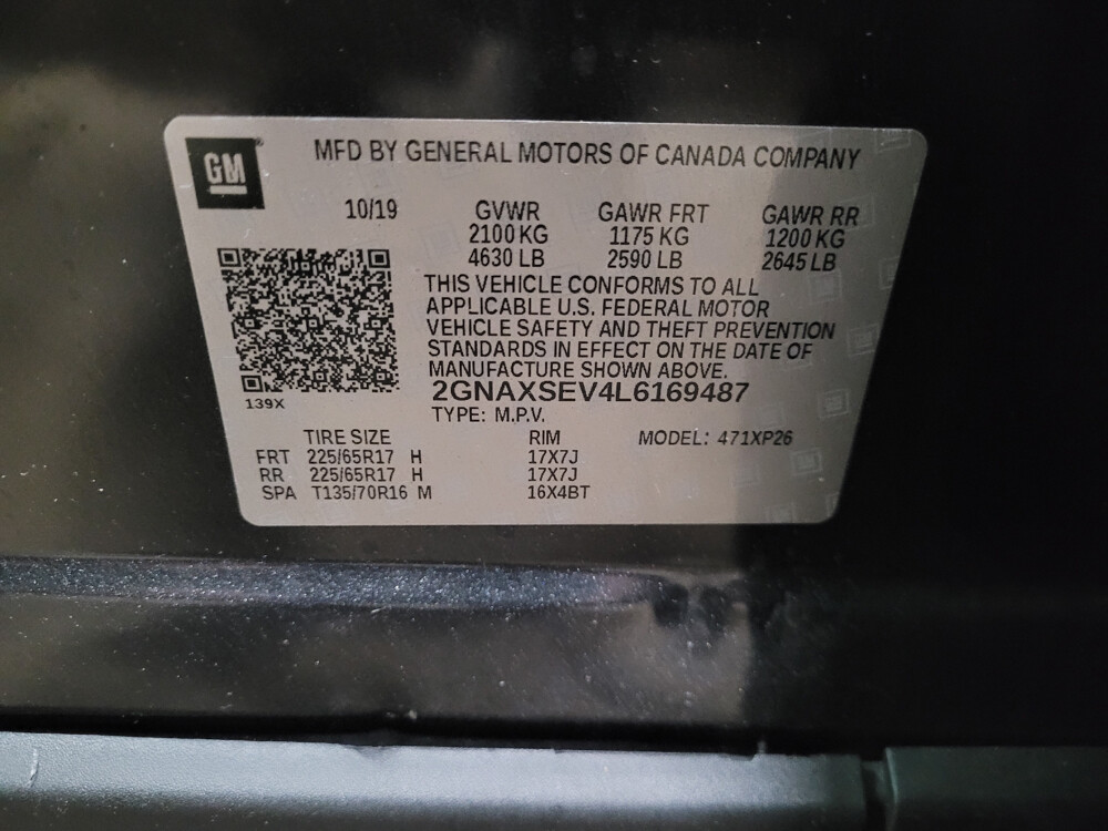 2020 Chevrolet Equinox in Henrico, VA 23223 - 18080290 33