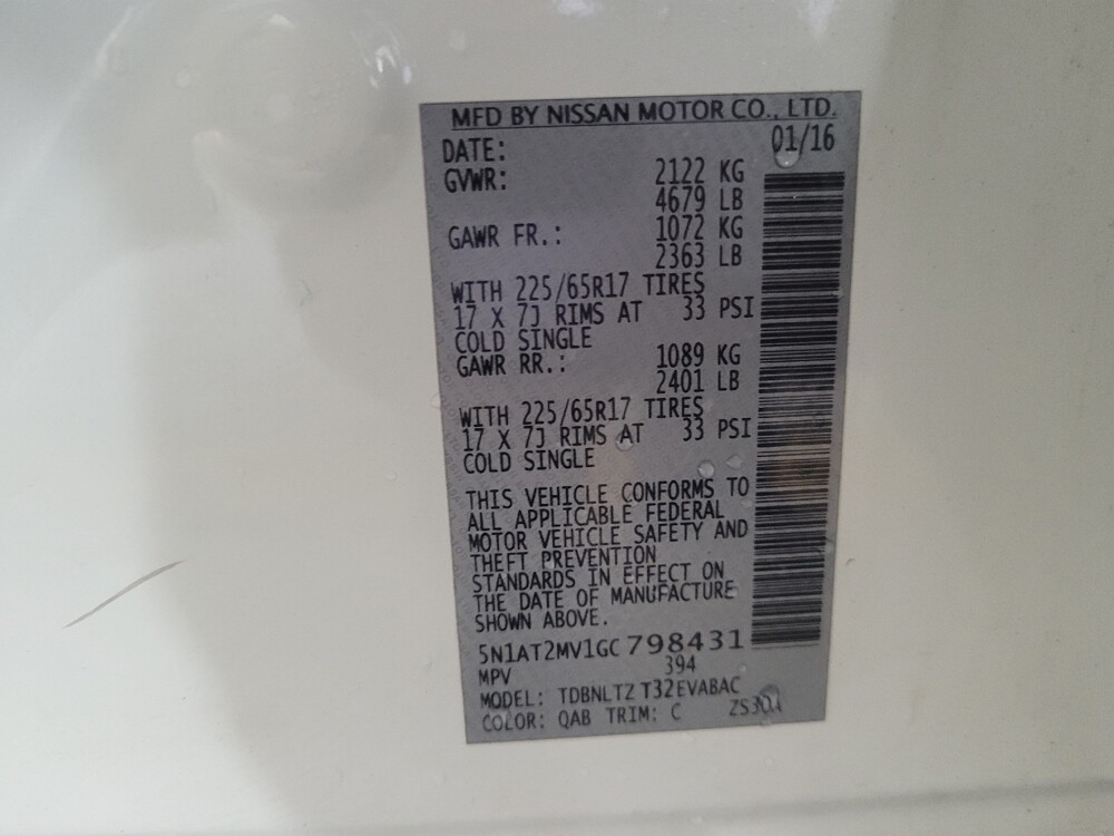 2016 Nissan Rogue in Stone Mountain, GA 30083 - 18080310 33