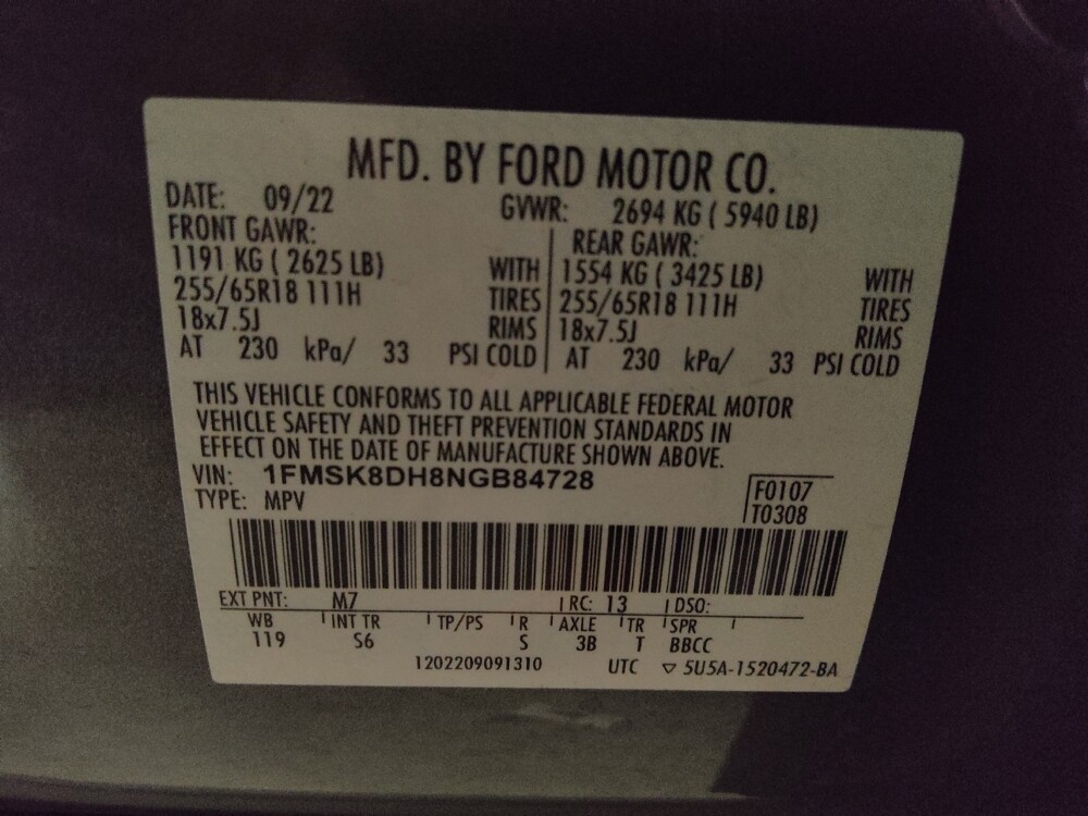 2022 Ford Explorer in Stone Mountain, GA 30083 - 18080344 33