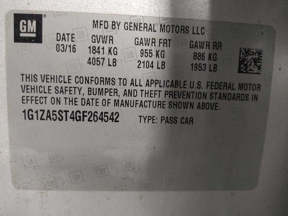 2016 Chevrolet Malibu in Duluth, GA 30096 - 18080354 33