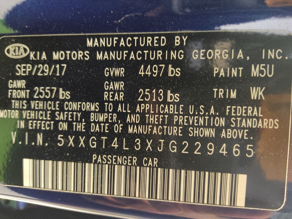 2018 Kia Optima in Tampa, FL 33612 - 18080384 33