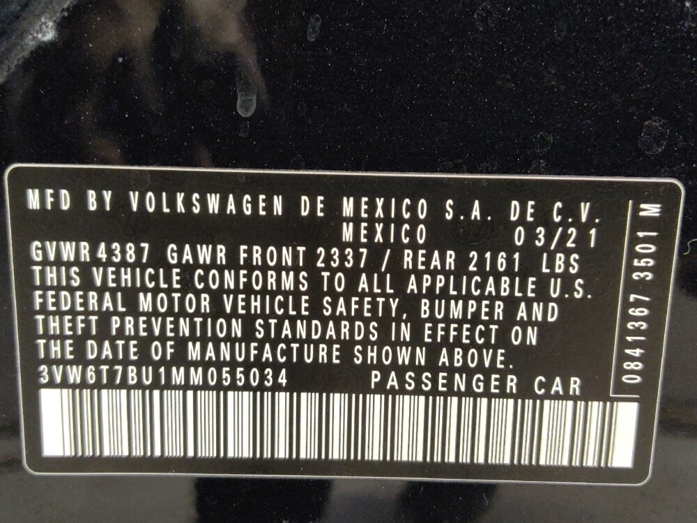 2021 Volkswagen Jetta in Tampa, FL 33612 - 18080388 33