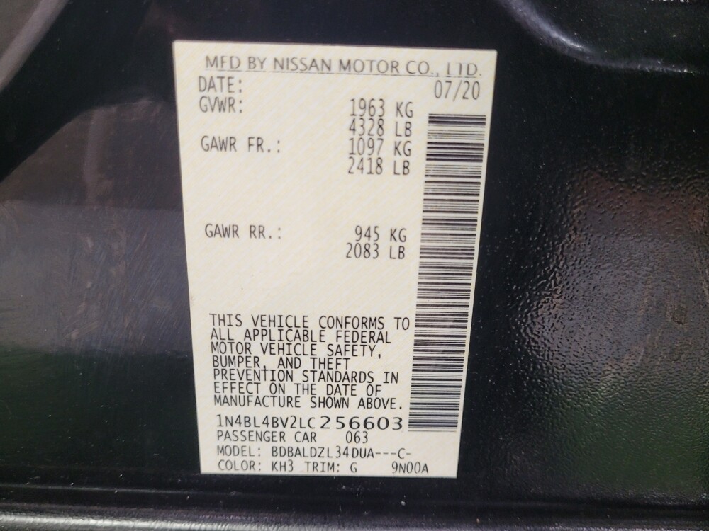 2020 Nissan Altima in Clearwater, FL 33764 - 18080423 33