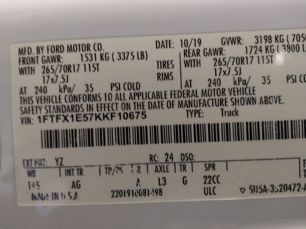 2019 Ford F150 in Knoxville, TN 37923 - 18080427 33