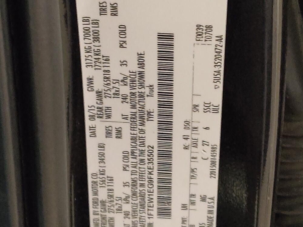 2015 Ford F150 in Plano, TX 75074 - 18080441 33