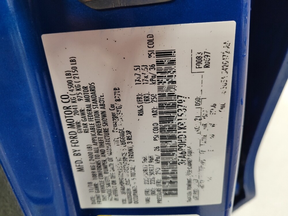 2019 Ford Fusion in Lewisville, TX 75067 - 18080447 33