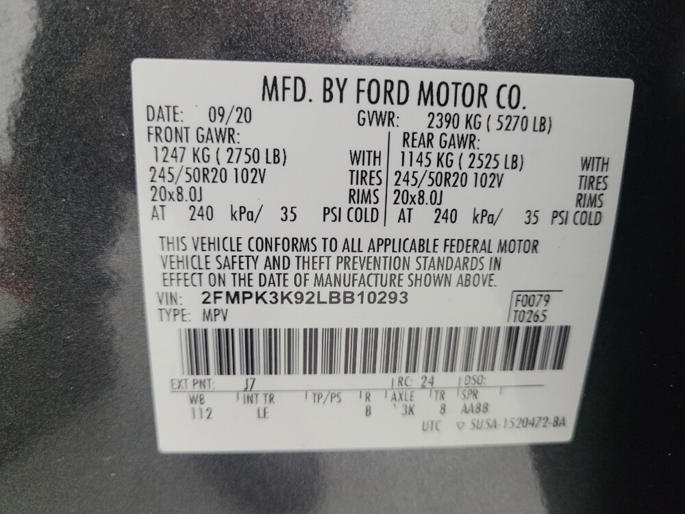 2020 Ford Edge in Clearwater, FL 33764 - 18080466 33