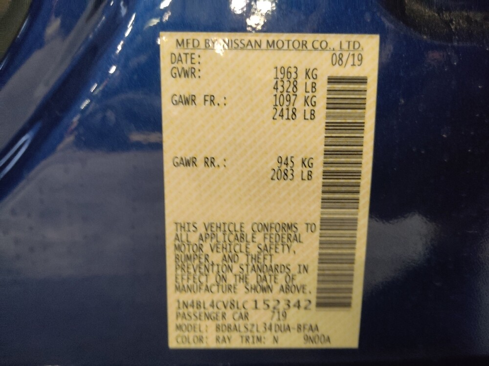 2020 Nissan Altima in Tampa, FL 33619 - 18080470 33